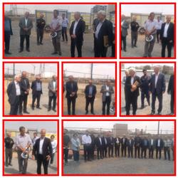بازدید روسای کانون های وکلای  استان مرکزی، کارشناسان رسمی دادگستری البرز و چهارمحال و بختیاری از پروژه عظیم بلوکهای مسکونی در حال احداث کانون کارشناسان رسمی استان مرکزی